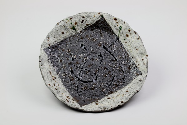 Mino Yaki-Keramik Zarame-Yuki