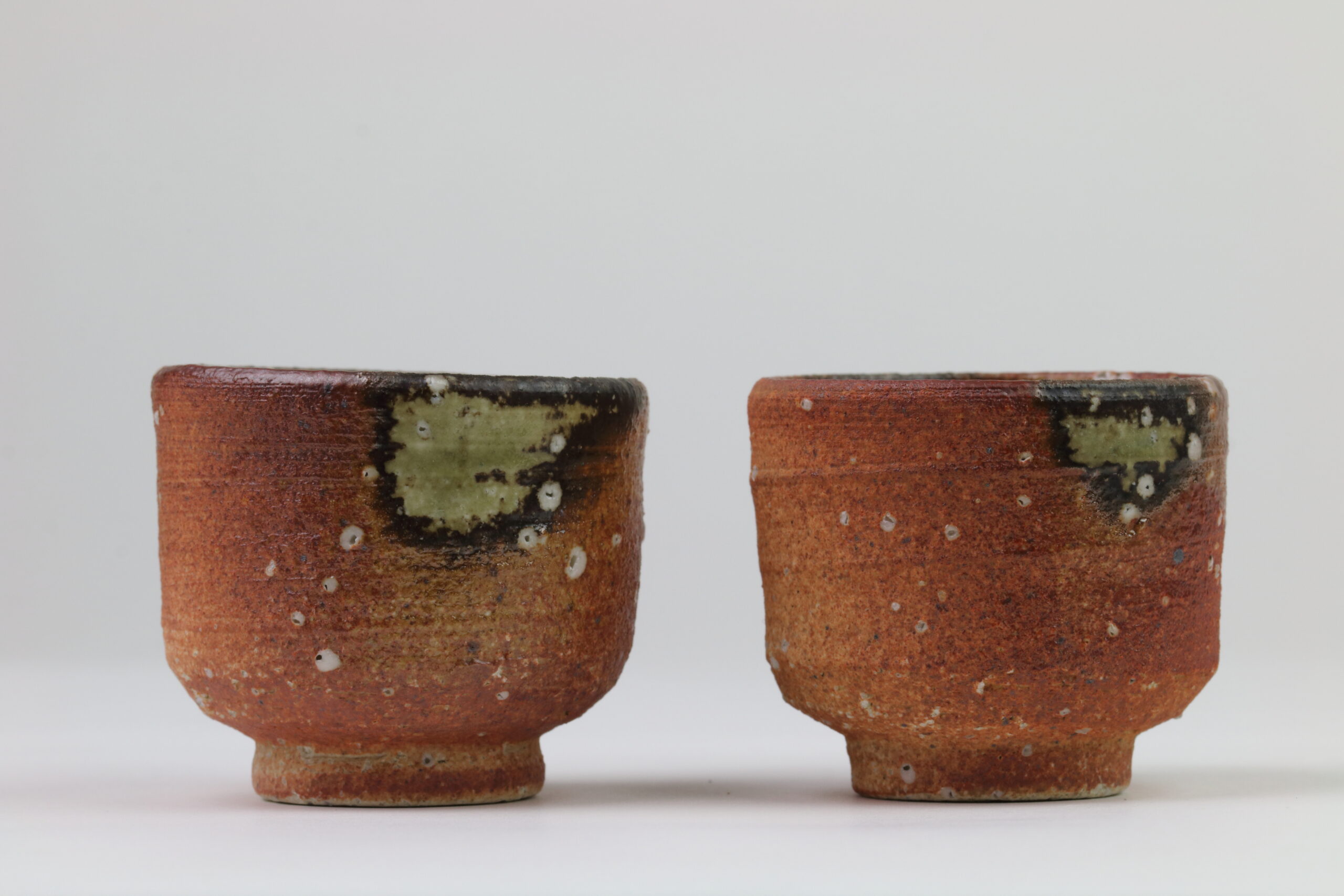 Shigaraki Yaki-Keramik Sake-Set -Inaka- – Bild 5