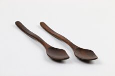 Dessertlöffel-Set -Nara Oak Namigata-
