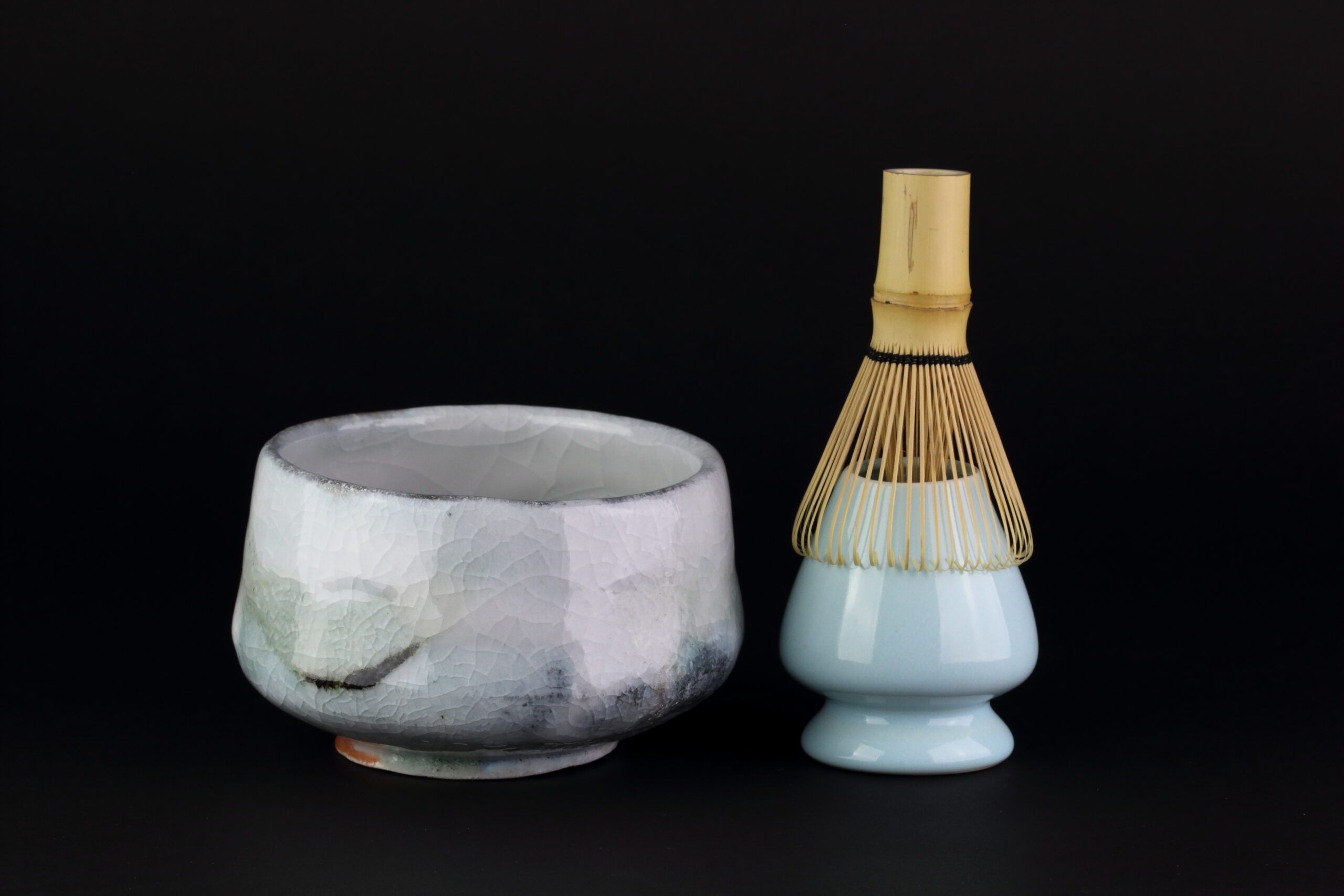 Matcha-Keramik-Set -Anagama- – Bild 2