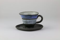 Shigaraki Yaki-Keramik Kaffeetasse "Shizen"