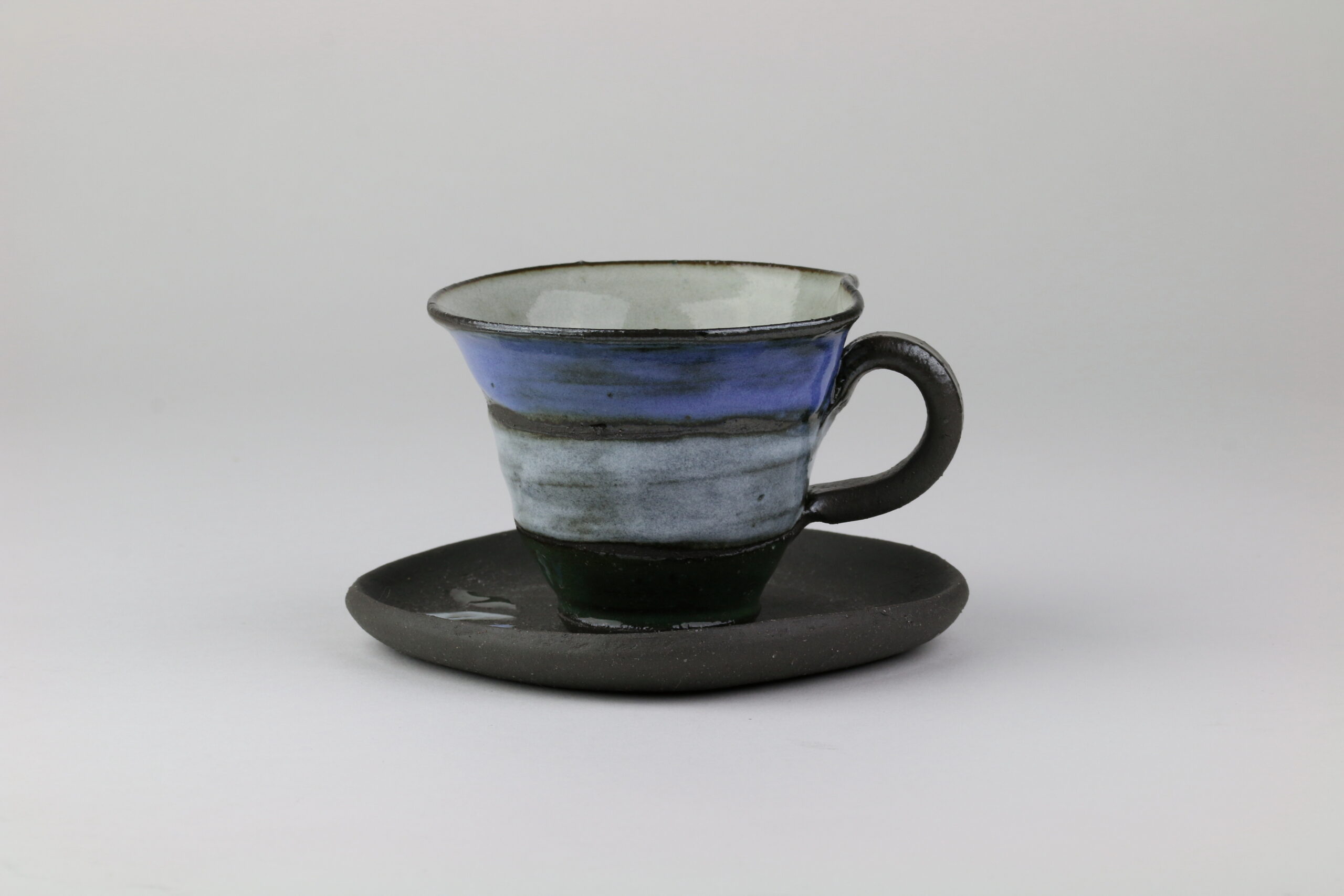 Shigaraki Yaki-Keramik Kaffeetasse "Shizen"