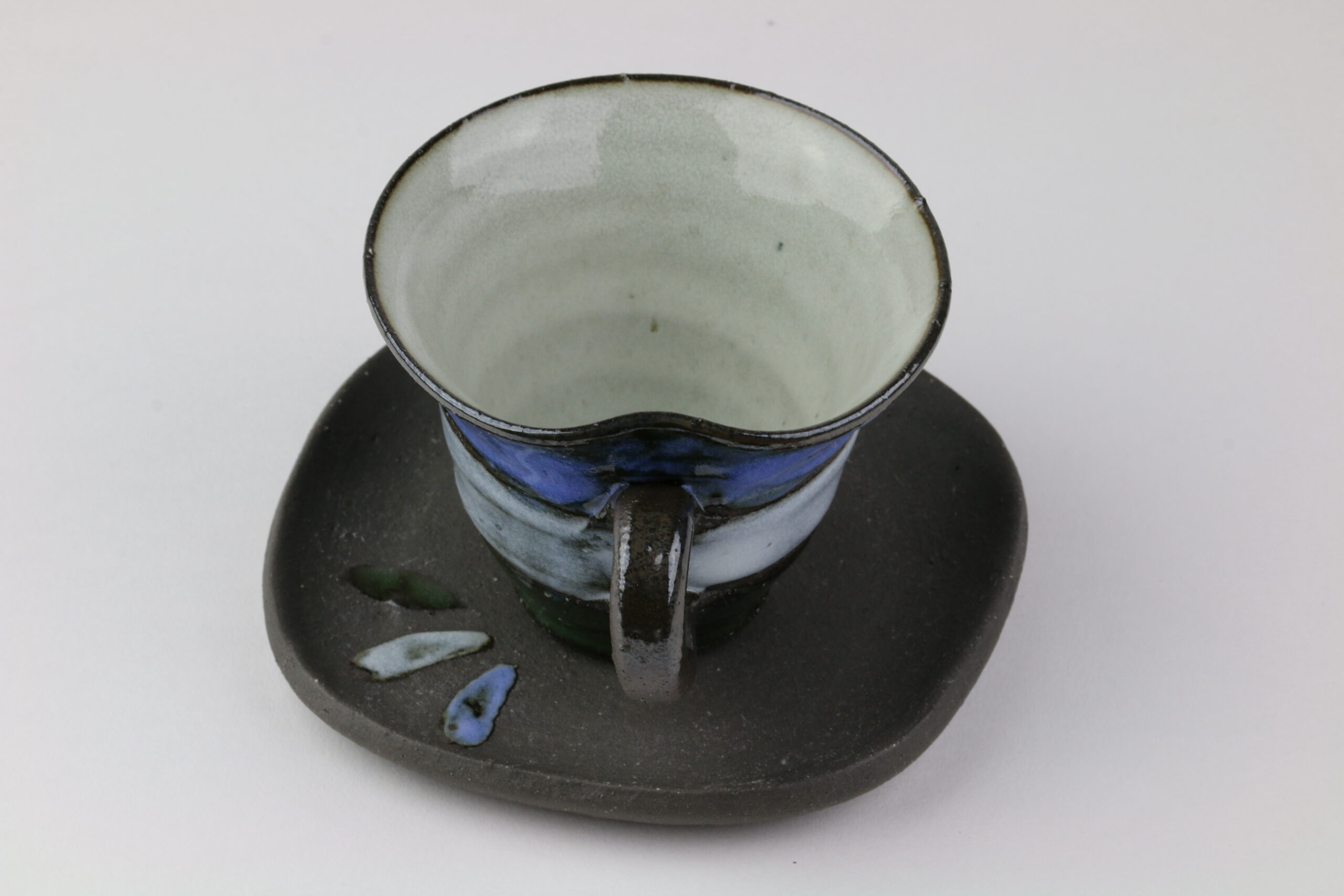 Shigaraki Yaki-Keramik Kaffeetasse "Shizen" – Bild 4