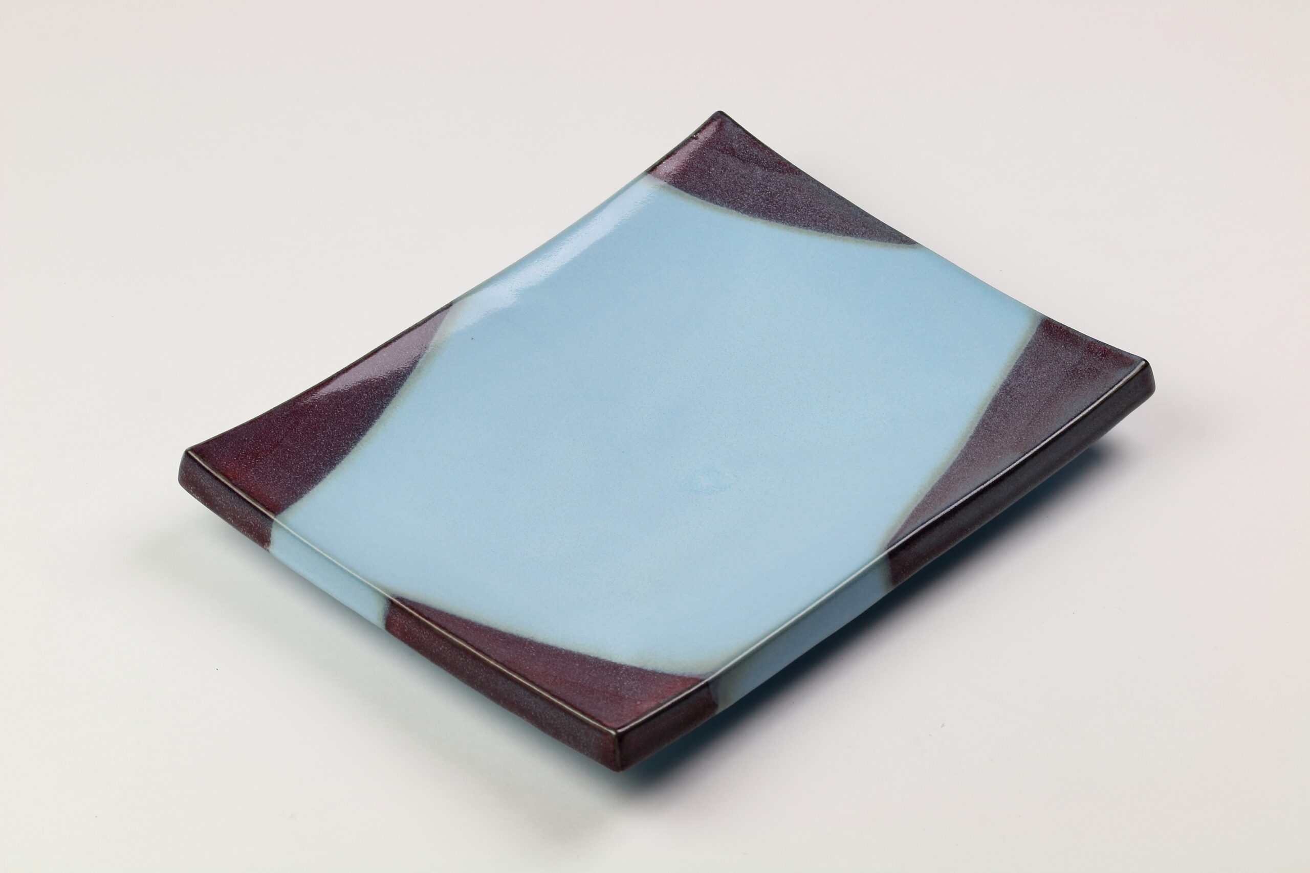 Keramikplatte -Karmesin- – Bild 2