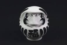 Daruma-Puppe (weiß)