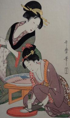Ukiyo-e -Sashimi-
